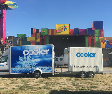 Hűtőkocsi bérlés - Balaton Sound