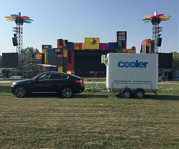 Hűtőkocsi bérlés - Balaton a Sound-on