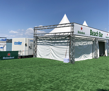 Hűtőkocsi bérlés - Balaton sound