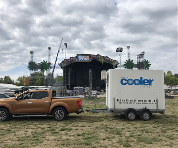 Hűtőkocsi bérlés - Balaton sound