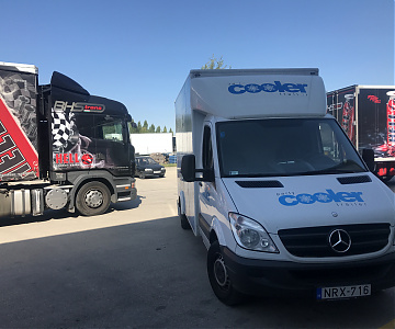 Hűtőkocsi bérlés - fesztiválra, rendezvényre