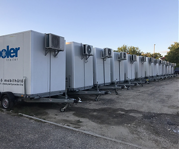 Hűtőkocsi bérlés - fesztiválra, rendezvényre, esküvőre